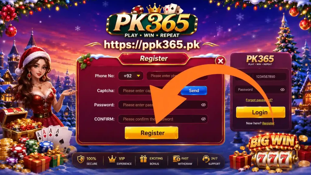 PK365 Account Registration & Login Guide PK365 Account Registration & Login Guide