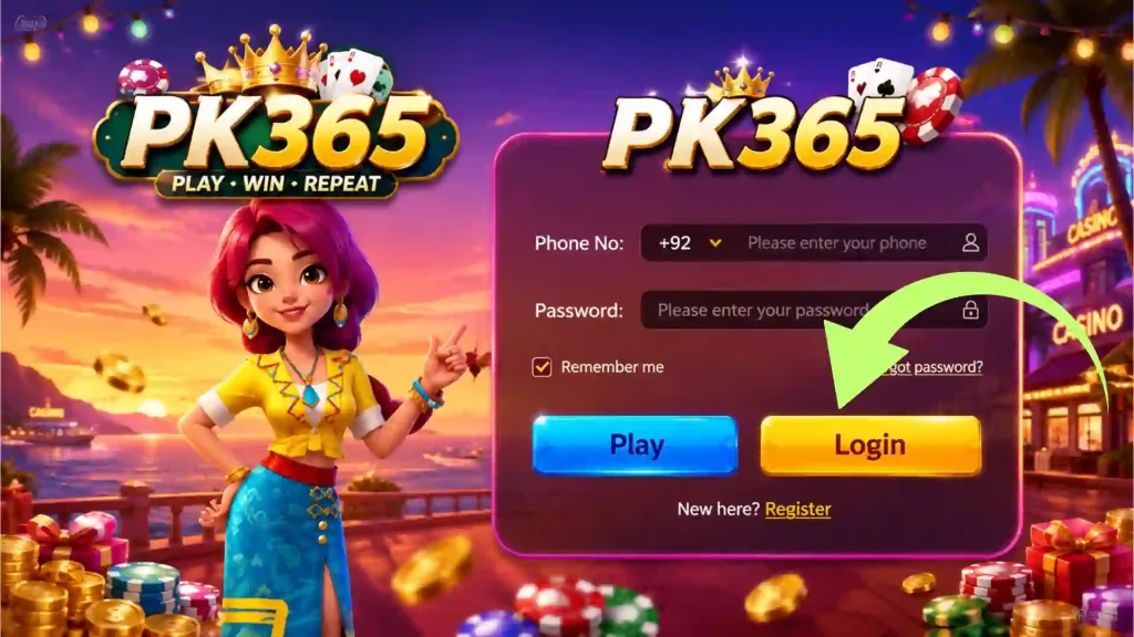 How to Log in to Your PK365 Account