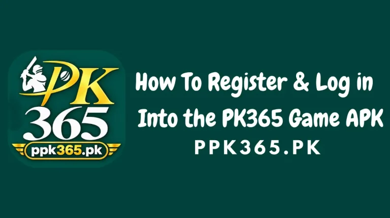 How To Register & Log in into the PK365 Game APK