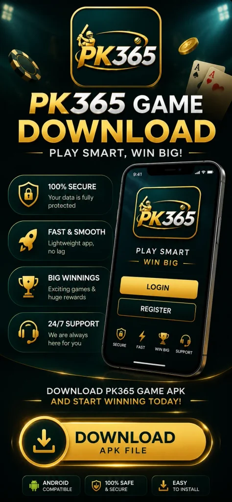 Download PK365 Game APK Latest Version For Android 2026